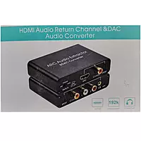 HDMI ARC Audio Extractor & DAC Converter – HDMI to Optical & RCA Audio