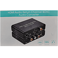 HDMI ARC Audio Extractor & DAC Converter – HDMI to Optical & RCA Audio