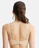 Jockey Wirefree Padded Super Combed Cotton Elastane Stretch Medium Coverage T-Shirt Bra with Detachable Straps FE23