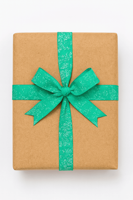 Delicate Flower Print Ribbon