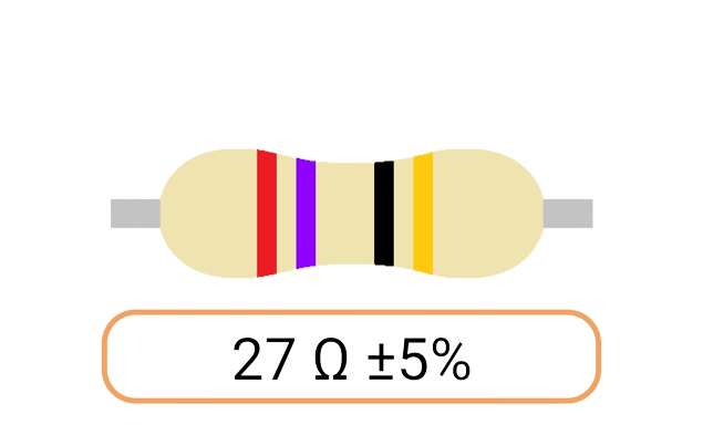 Ohm Resistors (Ω)