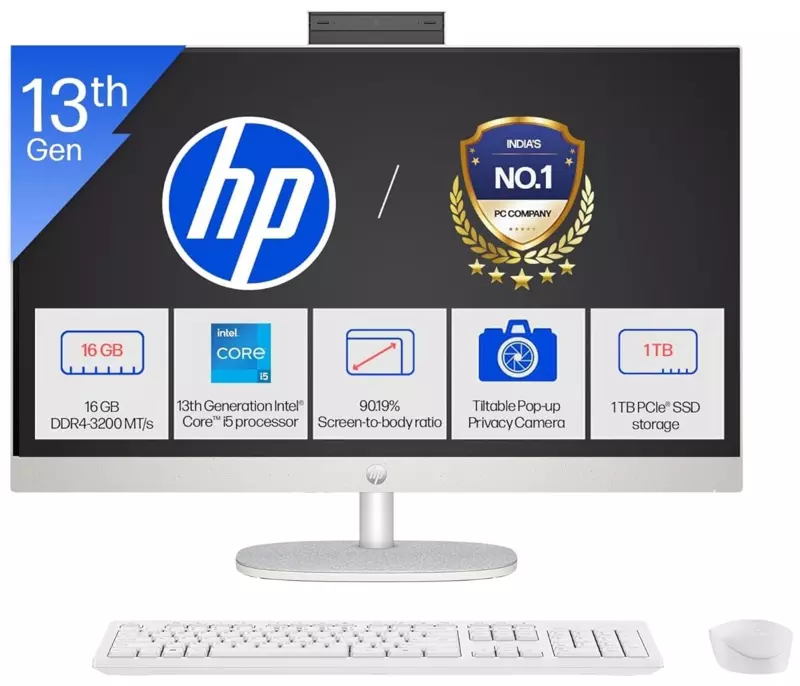 Hp All-in-One Desktop i5/13th/16GB/1TB
