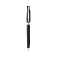 Parker Fusion Matte Black Chrome Trim Ball Pen