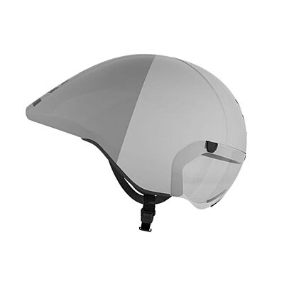 Kask Helmet Mistral White/Silver With Clear Visor - Size-M