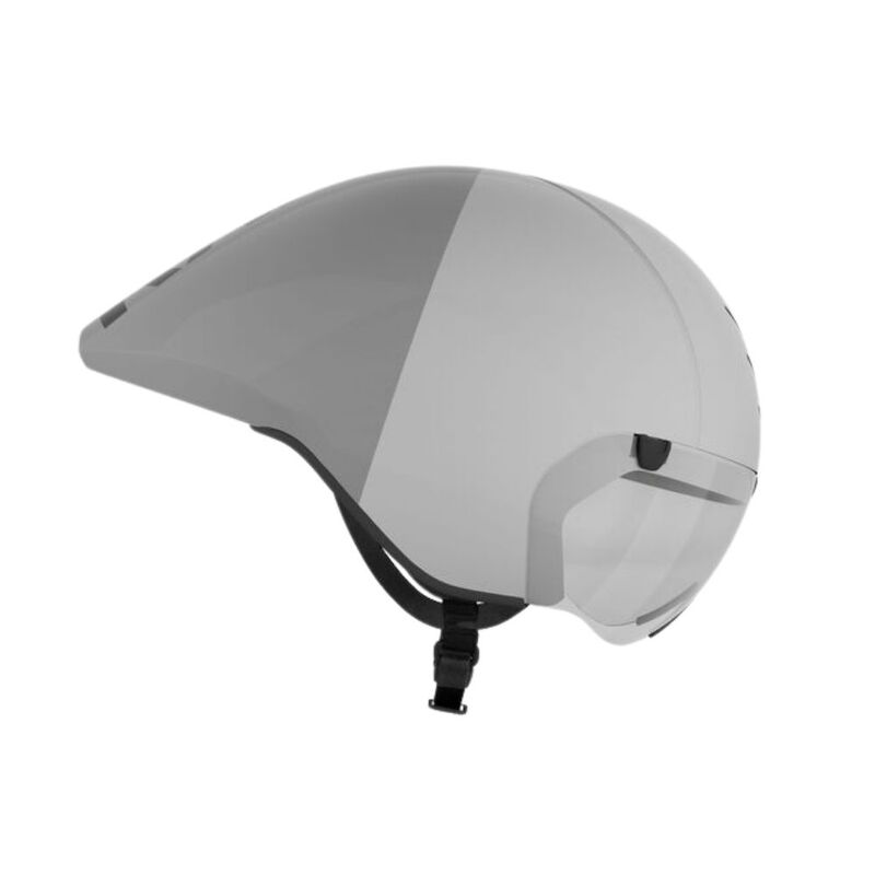 Kask Helmet Mistral White/Silver With Clear Visor - Size-M