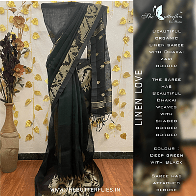 PURE LINEN BY LINEN SAREE GSSSLIN21377