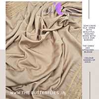 SEMI CREPE SILK SAREE DVFSCRE22876