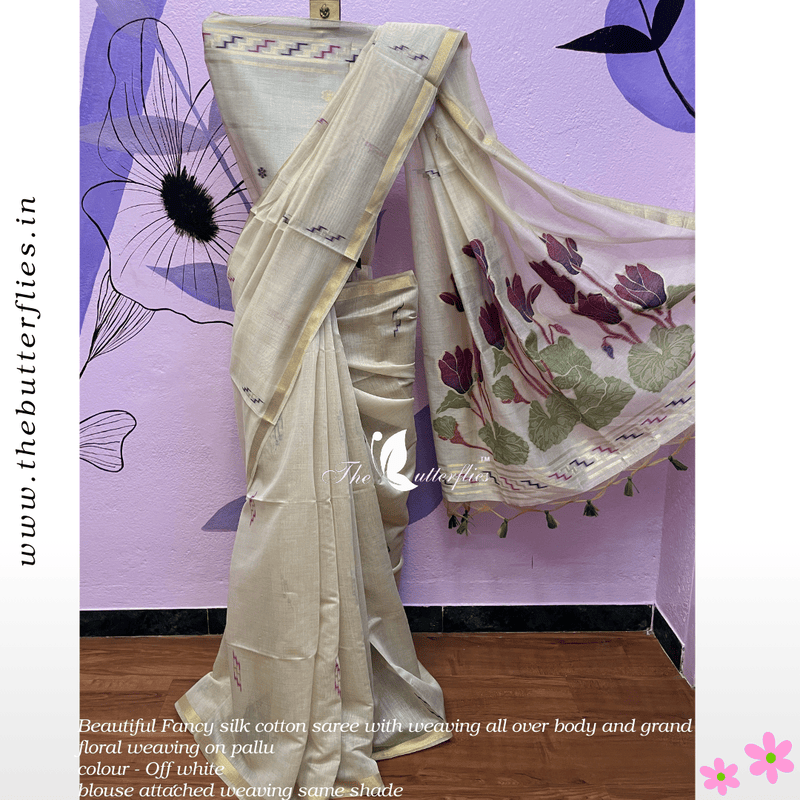 FANCY SILK COTTON SAREE MHTSSCS24332