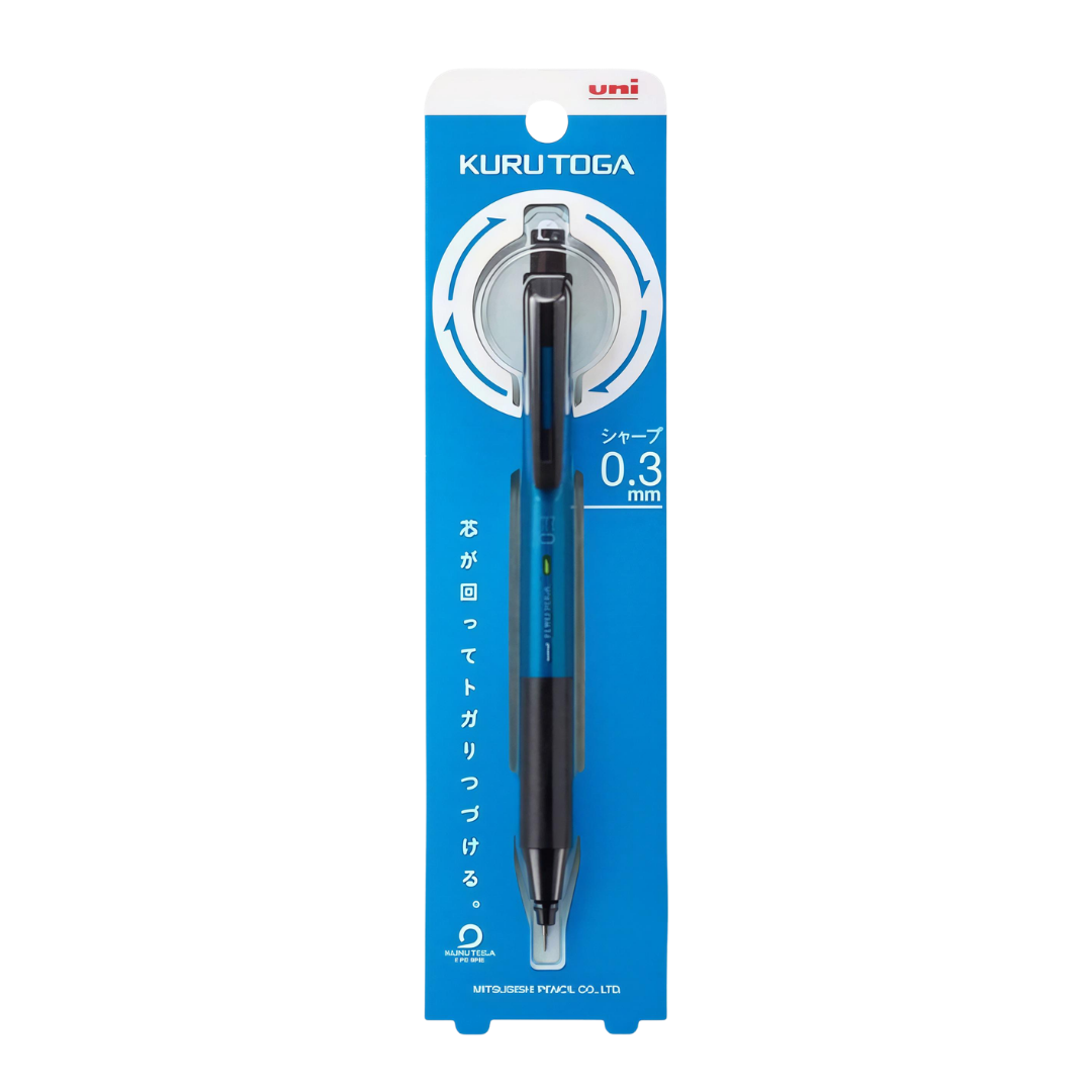 Mitsubishi Pencil | Mechanical Pencil | 0.3mm | Kurtoga KS Model | M3-KS 1P | Blue