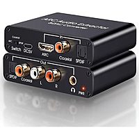 HDMI ARC Audio Extractor & DAC Converter – HDMI to Optical & RCA Audio