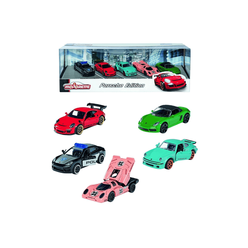 Porsche Edition 5 Pcs Giftpack | 1:64 | Majorette