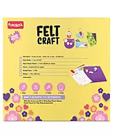 Funskool Colourful Felt Craft Accessories - Yellow