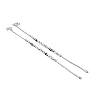 Silver women anklet/payal