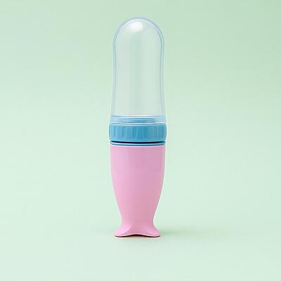 Silicone Squeeze Spoon Feeder