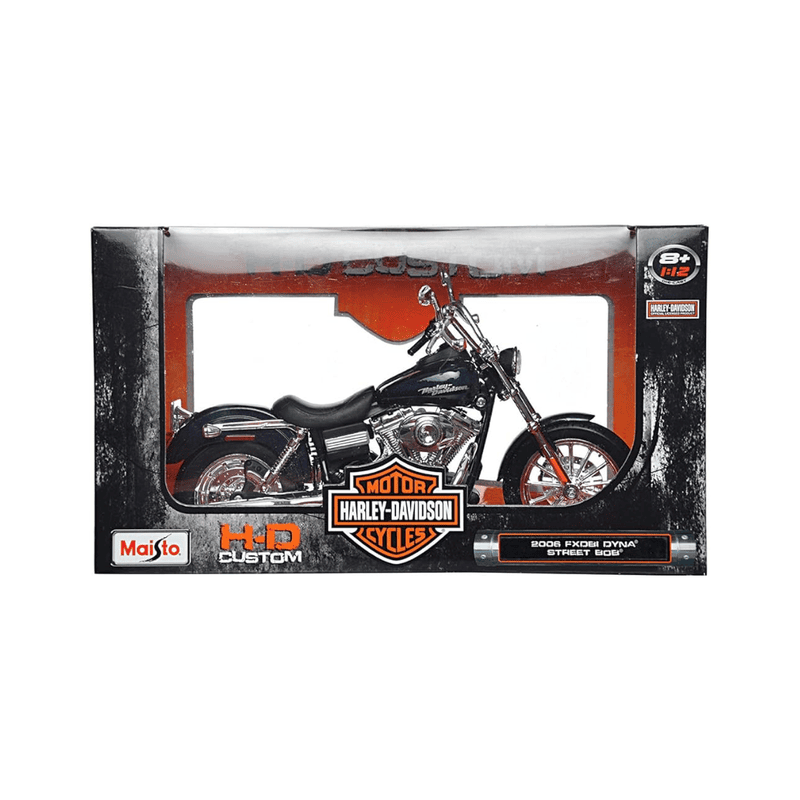 Harley Davidson 2006 FXDBI DYNA Street Bob| 1:12| Maisto