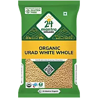 24 MANTRA ORGANIC URAD WHITE WHOLE - 500G