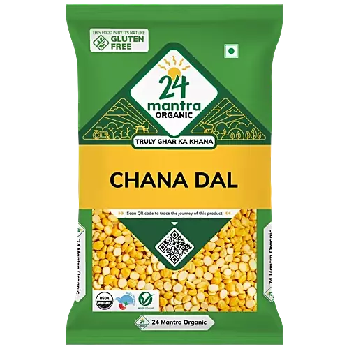 24 MANTRA ORGANIC CHANA DAL - 500G