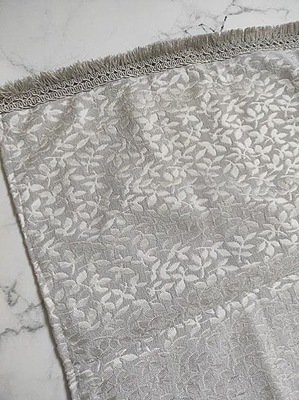 Amara Silver Luxury Prayer Mat - Personalized