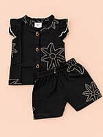Yaazhi - Muslin Co-ord Set | Assorted Prints - 3-6m Yaazhi - Muslin Co-ord Set | Assorted Prints - 3-6m