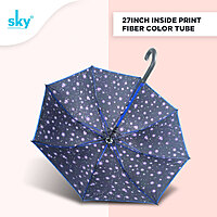 27INCH BLACK FIBER INSIDE PRINT | (Pack of 6pcs) | INR 300/piece