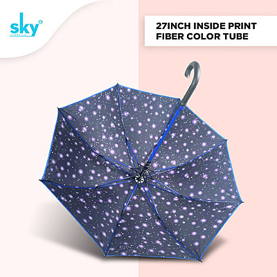 27INCH BLACK FIBER INSIDE PRINT | (Pack of 6pcs) | INR 300/piece