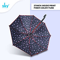 27INCH BLACK FIBER INSIDE PRINT | (Pack of 6pcs) | INR 300/piece