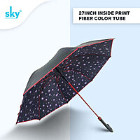 27INCH BLACK FIBER INSIDE PRINT | (Pack of 6pcs) | INR 300/piece