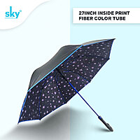 27INCH BLACK FIBER INSIDE PRINT | (Pack of 6pcs) | INR 300/piece