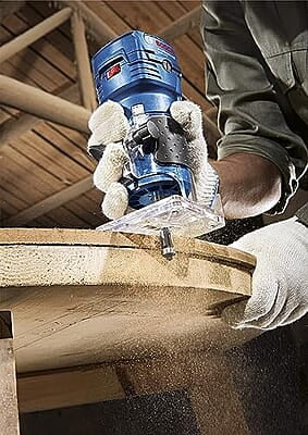 Bosch 06016A00F0 GKF 550 Palm Router (550W)