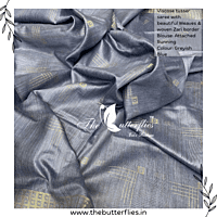 VISCOSE  TUSSER SAREE  YBRSTUS23388