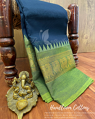 HANDLOOM COTTON SAREE NITSHCS23940