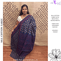 MUL COTTON SAREE ssgSMCS24790