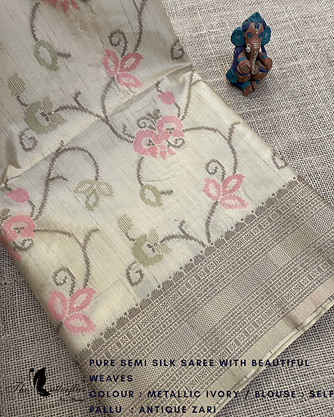 PURE SEMI SILK SAREE PFLSSIL25037 PURE SEMI SILK SAREE PFLSSIL25037