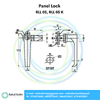 Panel Lock - RLL 05, RLL 05 K