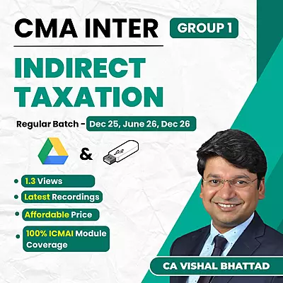 CMA Inter IDT (Group 1) by CA Yashvant Mangal CMA Inter IDT (Group 1) by CA Yashvant Mangal