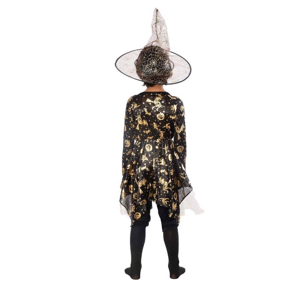 Halloween Fancy Dress Costume with Hat Halloween Fancy Dress Costume with Hat