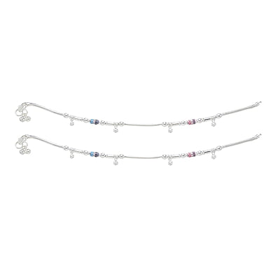 Silver Women Anklets/payal