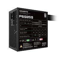 GIGABYTE P650SS 650W SMPS 3.1 – 80 Plus Silver 2 PCIe Connectors 3 Years Warranty