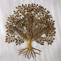 Brass Kalpavriksh Tree - 25 inch Height | Premium Quality Brass Kalpavriksh Tree Sculpture