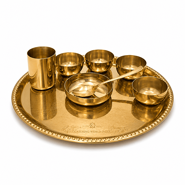 NEW SAJAN KOT THALI GOLD