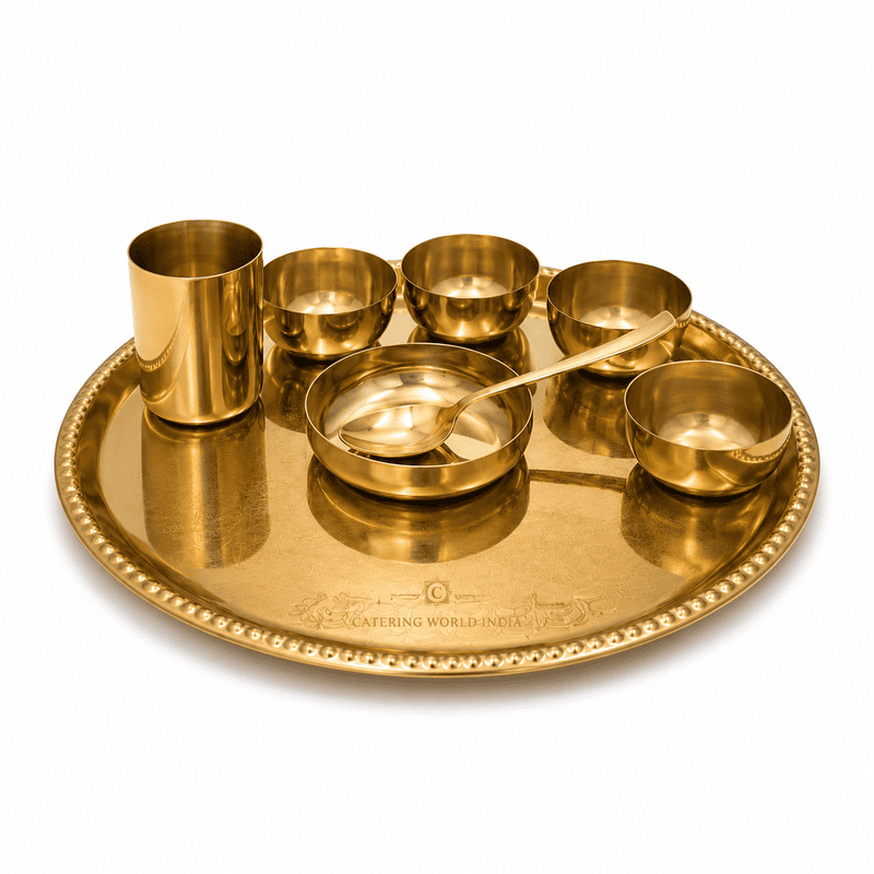 NEW SAJAN KOT THALI GOLD