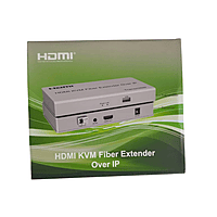 HDMI KVM Fiber Extender Over IP – Long Distance HDMI with Keyboard Mouse