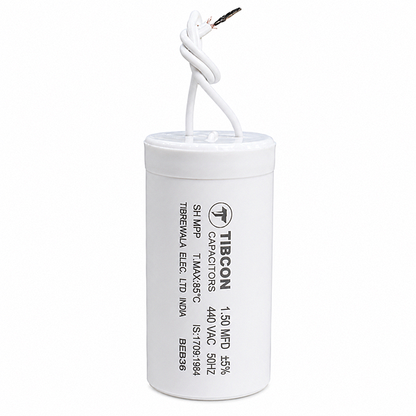 Tibcon 1.5 MFD Fan Capacitor | 440V | PP | Dry