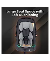 R for Rabbit - Picaboo -Car Seat - Black Grey