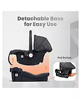 R for Rabbit - Picaboo -Car Seat - Black Grey