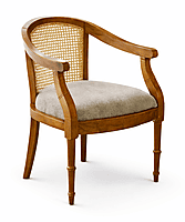 Lord Solidwood Cane Accent Chair