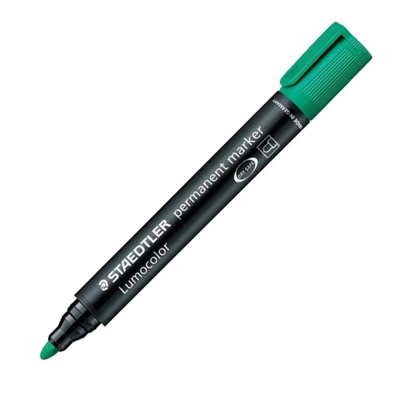 STAEDTLER 350 LUMO CLR PER. MARKER - 5 GREEN STAEDTLER 350 LUMO CLR PER. MARKER - 5 GREEN