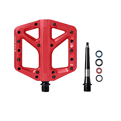 "Crankbrothers Pedal Stamp 1 L Red"
