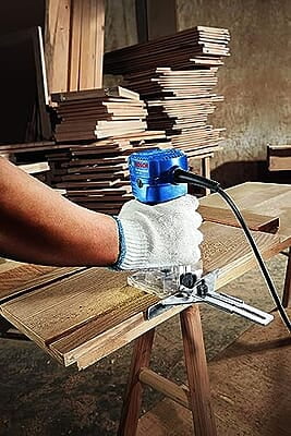 Bosch 06016A00F0 GKF 550 Palm Router (550W)