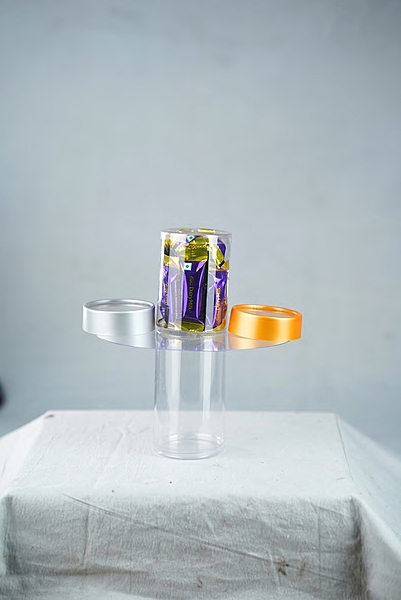 CLEAR JAR 2 lid - 275 ML
